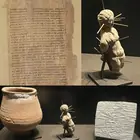 Cursed by Desire: A Clay Figurine Pierced by Obsession