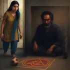 حين التفت الساحر