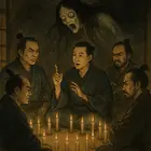 حين واجه الساموراي المجهول: تحدي المئة قصة شبح