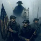 شبح جورج واشنطن في معركة غيتيسبيرغ