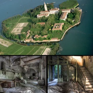 جزيرة مهجورة في إيطاليا يقال أنها مسكونة بالأشباح