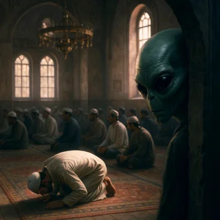 الدين والمخلوقات الفضائية