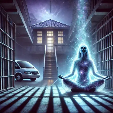 إسقاط نجمي خلف القضبان