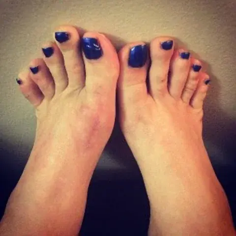 تعويذة أسفل القدم