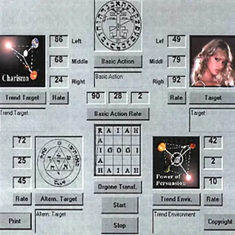 برنامج كومبيوتر لأهداف السحر