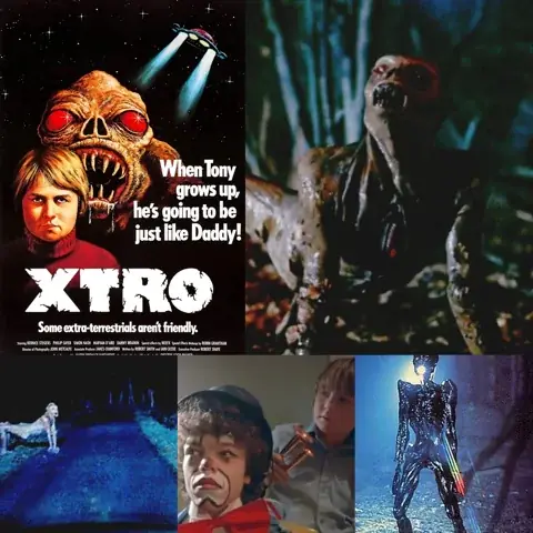 فيلم x-tro  عن المخلوقات الفضائية