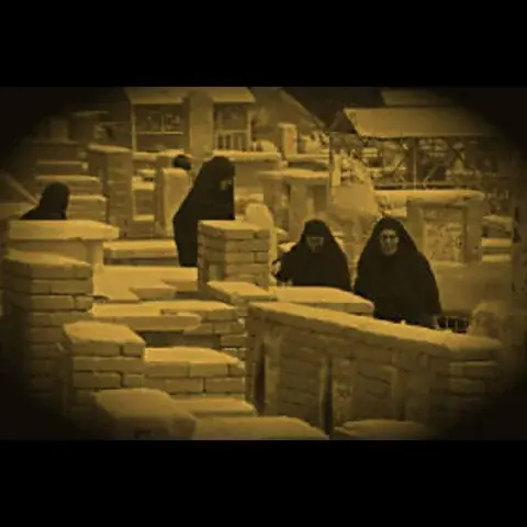 العطشان في المقبرة