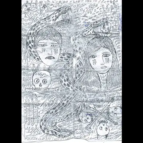 ورقة طلاسم غريبة أو حجاب سلكته إياها يد خفية من تحت الجلابية، فهل للحجاب قوة سحرية معينة أم مجرد خربشة للخداع ؟