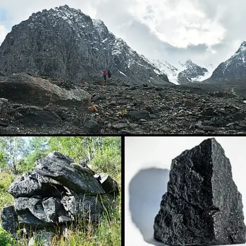 جبل من عمر الأرض قديم في روسيا