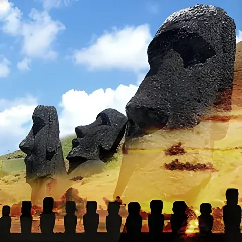 تماثيل جزيرة الفصح - إيستر