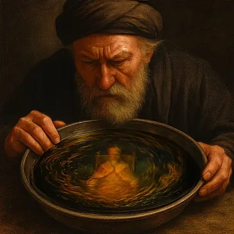 العرافة عبر نماذج الفنجان والماء والتراب والنار والأصداف