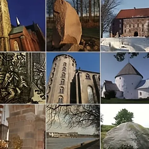 أماكن مسكونة في الدنمارك