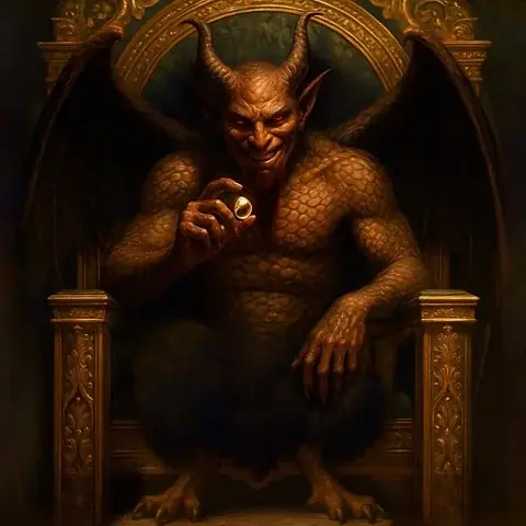 سرق خاتم سليمان - الشيطان أشمداي - الشيطان صخر