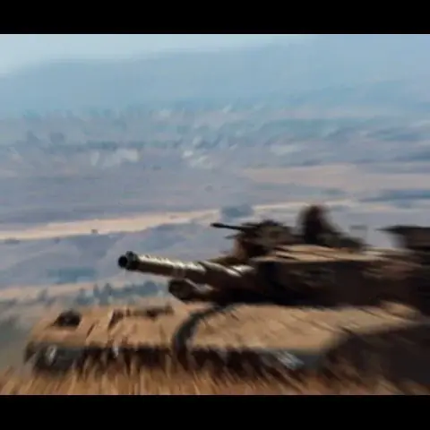 رأيت دبابة من على بعد 6 كيلومترات