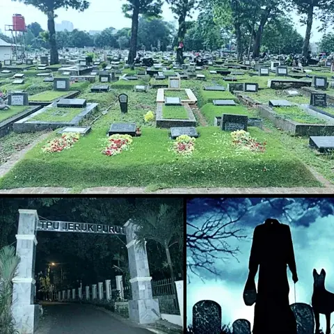 مقبرة مسكونة بالجن في أندونيسيا