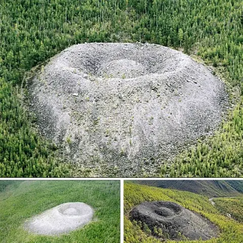 فوهة باتومسكي في سيبيريا