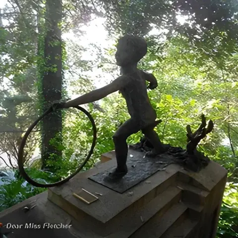 شاهدة قبر طفل في إيطاليا