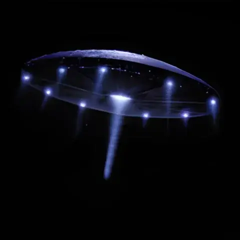 استبيان بي بي سي في وجود الأطباق الطائرة