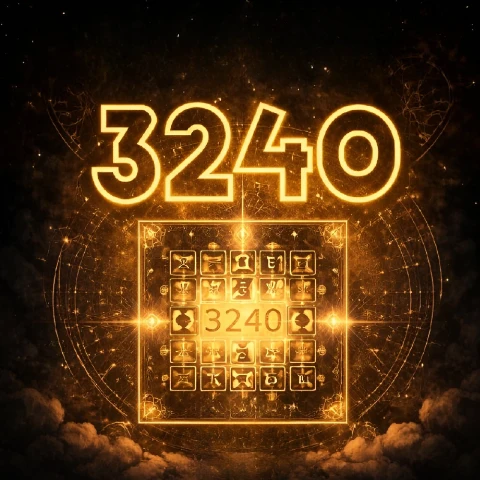 The Mystery of the Number 3240 in Magic Squares and Talismans