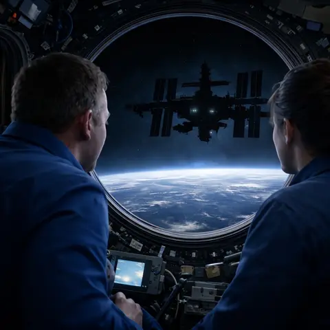 مشاهدات غامضة من المدار أبلغ عنها رواد فضاء