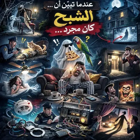 طرائف من الواقع عن الأشباح