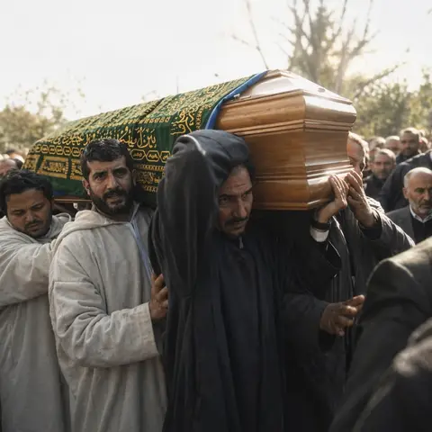 هل يحضر الميت جنازته ؟