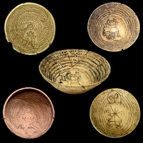 أطباق حبس الشياطين في بلاد الرافدين