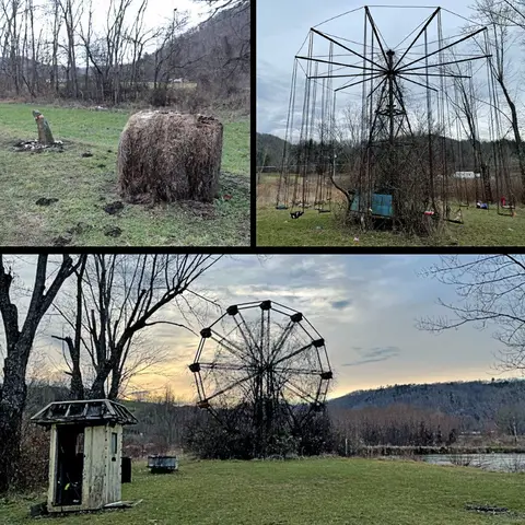 مدينة ملاهي مسكونة بالأرواح والذاكرة