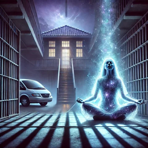 إسقاط نجمي خلف القضبان