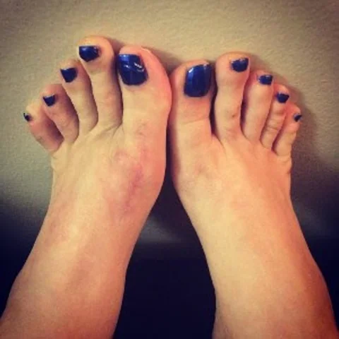 تعويذة أسفل القدم