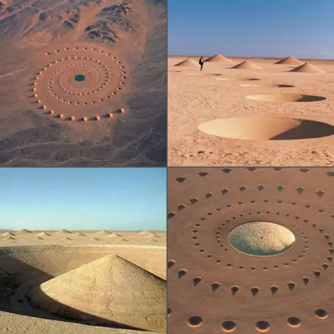 الفن الغامض في صحراء مصر