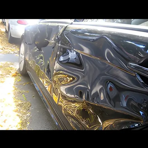 أضرار مجهولة السبب على سيارة