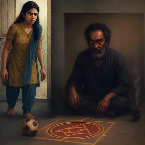 حين التفت الساحر