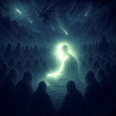 التقاء جن نصيبين  مع الرسول