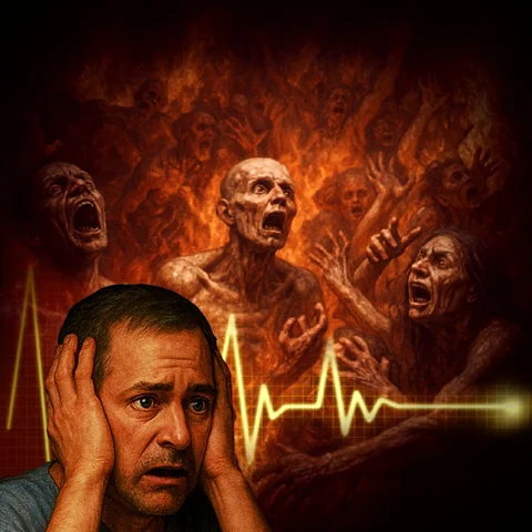  تجربة الموت الوشيك المروعة : سكرات الموت عن الجحيم