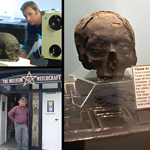 رأس محنط مسكون باللعنة