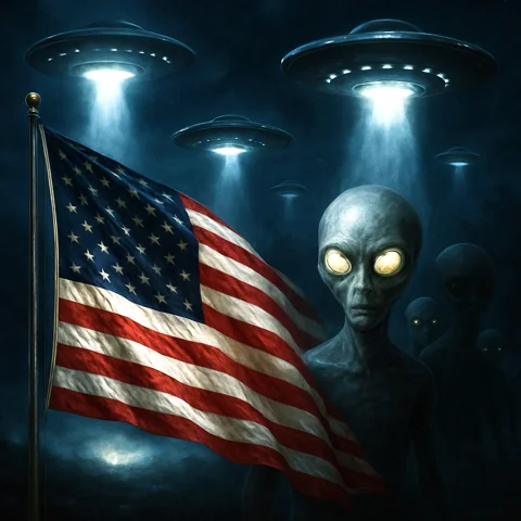 هل أمريكا مستهدفة بالكائنات الفضائية ؟ أم ماذا ؟