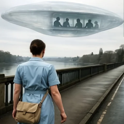 أجسام طائرة مجهولة : مواجهة الممرضة أنجيلا - اسكتلندا 1985