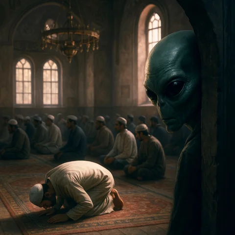 الدين والمخلوقات الفضائية