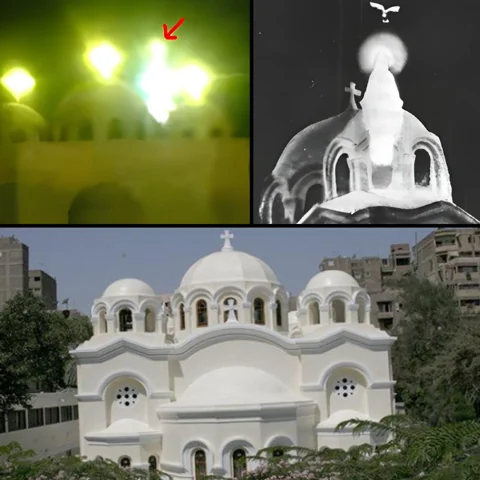 تجليات السيدة العذراء فوق كنائس مصر القبطية