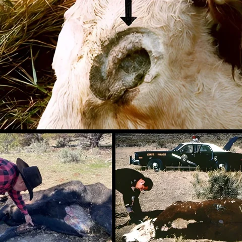 ظاهر انتزاع أحشاء الماشية