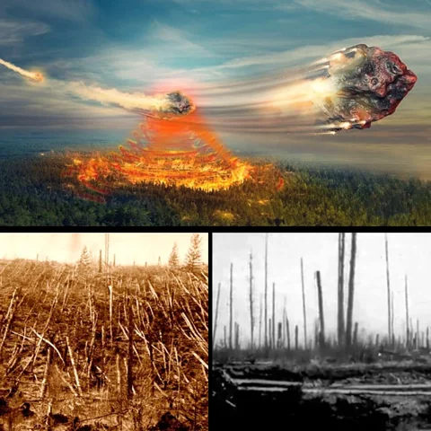 حادثة سيبيريا - إنفجار نيزك