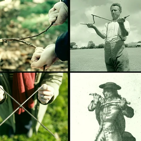 الكشف عن المياه الجوفية dowsing