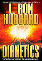 غلاف كتاب الديانتيكس للمؤلف إل رون هوبارد الذي أسس لفكر السينتولوجيا فيما بعد