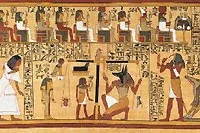 كتابات هيروغليفية على جدران المدافن تروي قصة عالم الموتى