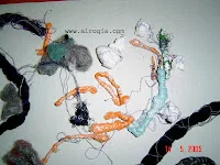 حبال من النايلون وأشرطة من القماش خرجت من فرج الفتاة ضحية السحر